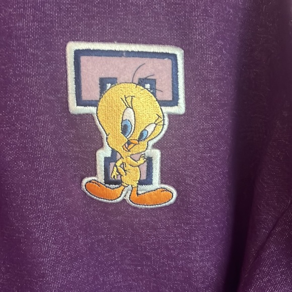Tweety size M purple quarter zip - Picture 2 of 8